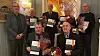 50-årsjubilantene: Foran fra venstre sitter Kjell Magne Svensli og Per Norvald Ræstad. Bak fra venstre står distriktssekretær Vidar Røren, Arnstein Heilevang, Jan Egil Torvik, Jan Olav Myrbostad og Torbjørn Egil Bolli.
