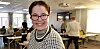 ENTUSIASTISK: Kokkelærling Silje Hansen Isberg lærte masse under lærlingkonferansen på Sørmarka.