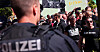 Høyreekstreme protesterte mot pride-paraden i Berlin den 10. august.
