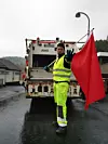 SLAPP Å STREIKE: Søppelkjører Glenn Rinden var klar til å streike, men jubler over resultatet: – Fy flate, nå er jeg glad, sier Rinden.