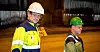 Bjørn Åge Nilsen (tv.) går av som tillitsvalgt for industri Energi ved Eramet Kvinesdal etter 18 år.