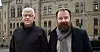 Jone Blikra (t.v.) og Tom-Einar Karlsen skal begge møte på Stortinget som vararepresentanter. .