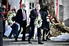 Tidligere LO-leder Yngve Hågensen og leder Jørn Eggum i Fellesforbundet.