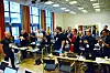 APPAUS: Dagfinn Svanøe klarte nestne ikke stilne salen fra applausen han høstet.