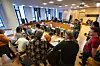 NY RUNDE: Etter nesten tre måneder i Oslo tingrett, var samtlige 24 saksøkere  tilstede under avslutningen. Nå møter 22 saksøkere til ankesaken i Borgarting lagmannsrett.