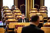 Sverre Myrli (Ap) i gårsdagens spørretime i Stortinget.