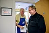 Latteren er ikke langt unna når Tom Blomvik og Arnt Alsli møtes.