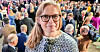 Konsernsjef Birgitte Ringstad Vartdal i Statkraft under NHOs årskonferanse i Oslo Spektrum onsdag