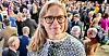 Konsernsjef Birgitte Ringstad Vartdal i Statkraft under NHOs årskonferanse i Oslo Spektrum onsdag
