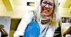 EN DOSE DAGSLYS: Kristin Morseth går foran når ansatte i i Kirkens Nødhjelp tar sin daglige «lunchwalk».