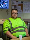 FAGBREV: Chris Hagan vurderer å ta fagbrev. Han var ikke så glad i skolen i sin tid, men hvis fagbrevet kan kombineres med og brukes i jobb, da stiller saken seg annerledes.