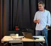 FOREDRAG: Are Solli snakker om hvilke tanker Faglig råd for elektrofag har gjort seg. Rådene gir innspill til hva fremtidige fagarbeidere innen feltet skal lære på skolen.