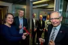 Et av generalsekretærens første oppdrag var snorklipping under åpningen av tyske IG BCEs kontor ved siden av norske IE&FLTs kontor i Brussel.