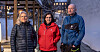 LØNNSFORHANDLERE: Mariann Bellika Hansen, Marit Martinsen Dahle og Eilif Skogstad sitter i forhandlingsutvalget til NTL ved Universitetet i Tromsø (UiT)