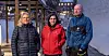 LØNNSFORHANDLERE: Mariann Bellika Hansen, Marit Martinsen Dahle og Eilif Skogstad sitter i forhandlingsutvalget til NTL ved Universitetet i Tromsø (UiT)