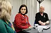 Mariann Bellika Hansen (nestleder), Marit Martinsen Dahle (leder) og Eilif Skogstad (tillitsvalgt) forbereder forhandlingene for NTLs medlemmer ved Universitetet i Tromsø (UiT)