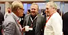 GRØNN TILTAKSPAKKE: EL og IT-leder Jan Olav Andersen (midten) under LOs representantskap 18. februar i år, sammen med LO-sekretær Terje Olav Olsson (t.v.) og leder i Elektroarbeidernes Fagforening Vestland, Atle Rasmussen (t.h.)