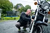 LYSPUNKT: Yngve Hovland (52) måtte nesten gi opp sin store lidenskap grunnet en skade i arma. Nå holder sykkelen ham oppe på fritida.