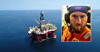 Tillitsvalgt Alexander Eliassen (innfelt) reagerer sterkt på eposten fra ledelsen i Transocean Norge. Boreriggen heter «Transocean Norge» og er her under slep med et fartøy fra Alp Maritime for noen år siden. FOTO: ALP MARITIME