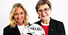VIL SCORE I LIKESTILLINGSKAMPEN: Daglig leder i Toppfotball Kvinner, Hege Jørgensen (t.v.) og Mette Nord, leder i Fagforbundet inngår et samarbeid om mer likestilling i toppfotballen.