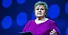 Høyres leder Erna Solberg.