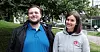 NTL Ung organiserer unge arbeidstakere og studenter under 35 år som er tilknyttet staten. Her representert ved nestleder Aleksander Dyrnes og studentsekreteær Silje Synøve Høgelid.