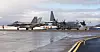 Under vinterens internasjonale øvelse 'Nordic Response 2024' var det hektisk aktivitet på Andøya. Her sørget et amerikansk tankfly av typen KC-130 for drivstoff til et finsk F-18 kampfly.