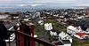 Deler av Andøya sett fra Andenes fyr.