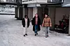 Marie Chantal Nibasenge (t.v.), Karen Helgaker og Yutong Tan er de tre vernepleierne som jobber ved bofellesskapet i Byåsen BoA.