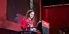 HISORIE: MDGs nestleder Ingrid Liland skrev NTL-historie da hun hilste NTL-landsmøtet som første MDG-politiker.