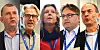 HOS NELFO: Ove Guttormsen, Jon Sandes, Anett Andreassen, Inge Aarseth og Johan Varmedal.