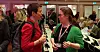 KONGRESS: Ingerid Marie Utvik (t.v.) og forbundsleder Kjersti Barsok u kongressalen.