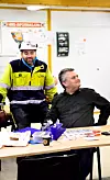 4. januar 2018: Jørn på besøk hos medlemmer på en byggeplass i Oslo. Dette sier han er noe av det morsomste med jobben. Komme seg ut for å se alt medlemmene lager, og prate direkte med dem.