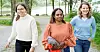 Før sommeren fortalte kollegene Lise Rusdal (f.v.), Elise Hauvik og Eilen Lura Sjursen at lønnsforskjellene går utover arbeidsmiljøet i barnevernstjenesten.