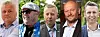 Jørn Eggum, Jan Olav Andersen, Frode Alfheim, Stein Lier Hansen og Knut Kroepelien enige om et Krafttak.