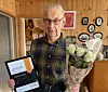 50-årsjubilant i avdeling 5 Innlandet: Egil Sveseter har vært medlem av forbundet i 50 år, og har fått diplom og merke. Sveseter jobbet i Statens vegvesen, og var sekretær i styret i avdeling 13 Hedmark.