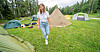 AUF-leder Astrid Hoem åpnet årets Utøya-festival tirsdag kveld.