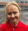APPLAUDERER: Iren Luther, leder for Yrkes-seksjon helse og sosial i Fagforbundet