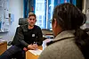 Terskelen inn til avdelingsleder Vegard Eik-Åheims kontor var høy. Men måten han ble møtt på gjorde ham letta og fri.