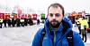 BLE RØRT AV STØTTEN: Hovedtillitsvalgt Lasse Meier Strand visste ikke om fanemarkeringen før han gikk inn i drøftelsesmøtet.