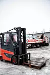 PENGER Å SPARE: Ved å laste bilene på riktig måte er det penger å spare for Gausdal Landhandleri. Det betyr mye med tanke på den tøffe konkurransen som er på transportmarkedet.