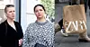De tillitsvalgte Jurgita Slionyte (f.v.) og Madalina Bounegru kjemper for at kollegene i Zara ikke skal stå uten lønn i to måneder.