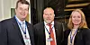 Partene i arbeidslivet sammen i Geneve; LO.leder Hans-Christian Gabrielsen, NHO-direktør Svein Oppegaard og arbeidsminister Anniken Hauglie.