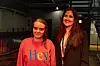 Filippa Othilie Eberlin sammen med jobbspesialist June Staurset på en årlig jobbkonferanse tidligere i høst.