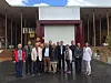 NFF I SØR: Regionstyret i sør på besøk i Malaga fengsel: Robert Langevei (f.v), Siri Sørlie, Roar Nordbø, Dagfinn Albrigtsen, Roar Stensnes, Espen Jambak, Ingeborg Kivle, Maren S Øvrebø, Terje Haugan, Thorbjørn Gjertsen, Inger Næss, Aksel Bjune, Alberto (Acaip), Tonje Størdal og Tommy Fredriksen.