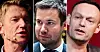 KLAR TALE: Terje Aasland (Ap), Geir Pollestad (Sp) og Torgeir Knag Fylkesnes (Sv) er klokkeklare. Regjeringspartiene er usikre på om en lov om norske lønns- og arbeidsvilkår i Norge er er riktig grep for å bevare norske sjøfolk.