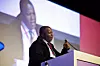 Quinton Dlamini Swaziland (NAPSAWU) på NTL landsmøte