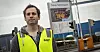 Andreas Hadland, tillitsvalgt i REC Solar, er skuffet over at det blir masseoppsigelser ved bedriften.