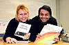 Organisasjonsrådgiver Shakeel Rehman og informasjonskonsulent Birgitte Kalvik ved Framfylkingens hovedkontor i Oslo vil skape mer tolreanse for annerledeshet