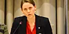 KRITISK: Lise Randeberg. Her fra en muntlig høring om IT-sikkerhet hos Stortinget.
